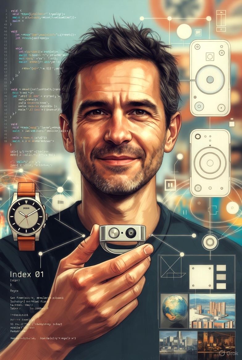 Pebble's Founder Reinvents Wearables with a  "Brain Memory" Ring: Simple, Open-Source, and Subscription-Free