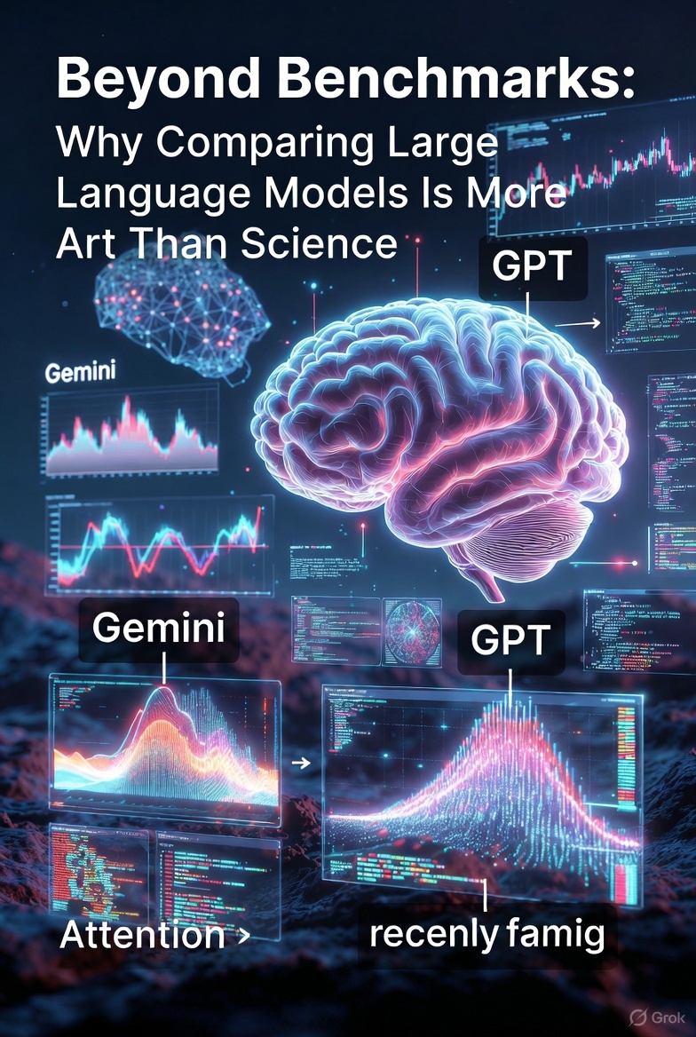 Beyond Benchmarks: Why Comparing Large Language Models Is More Art Than Science
