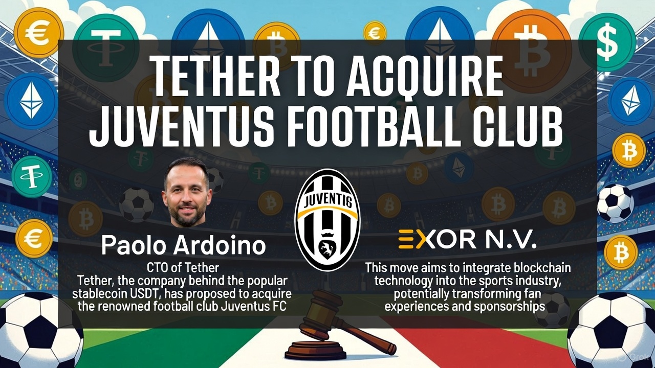 Tether's Ambitious Bid for Juventus: A Crypto Power Play Hits a Wall