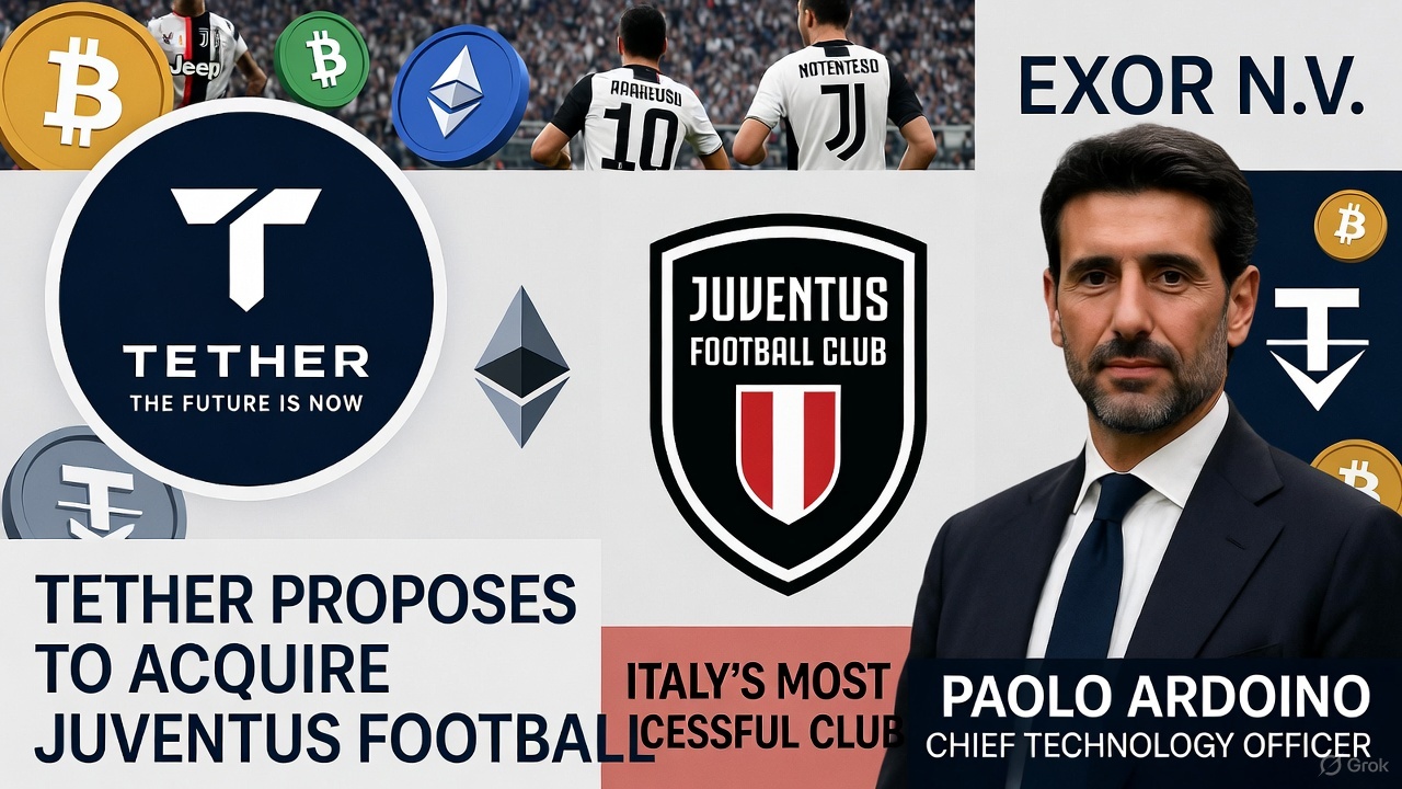 Tether's Ambitious Bid for Juventus: A Crypto Power Play Hits a Wall