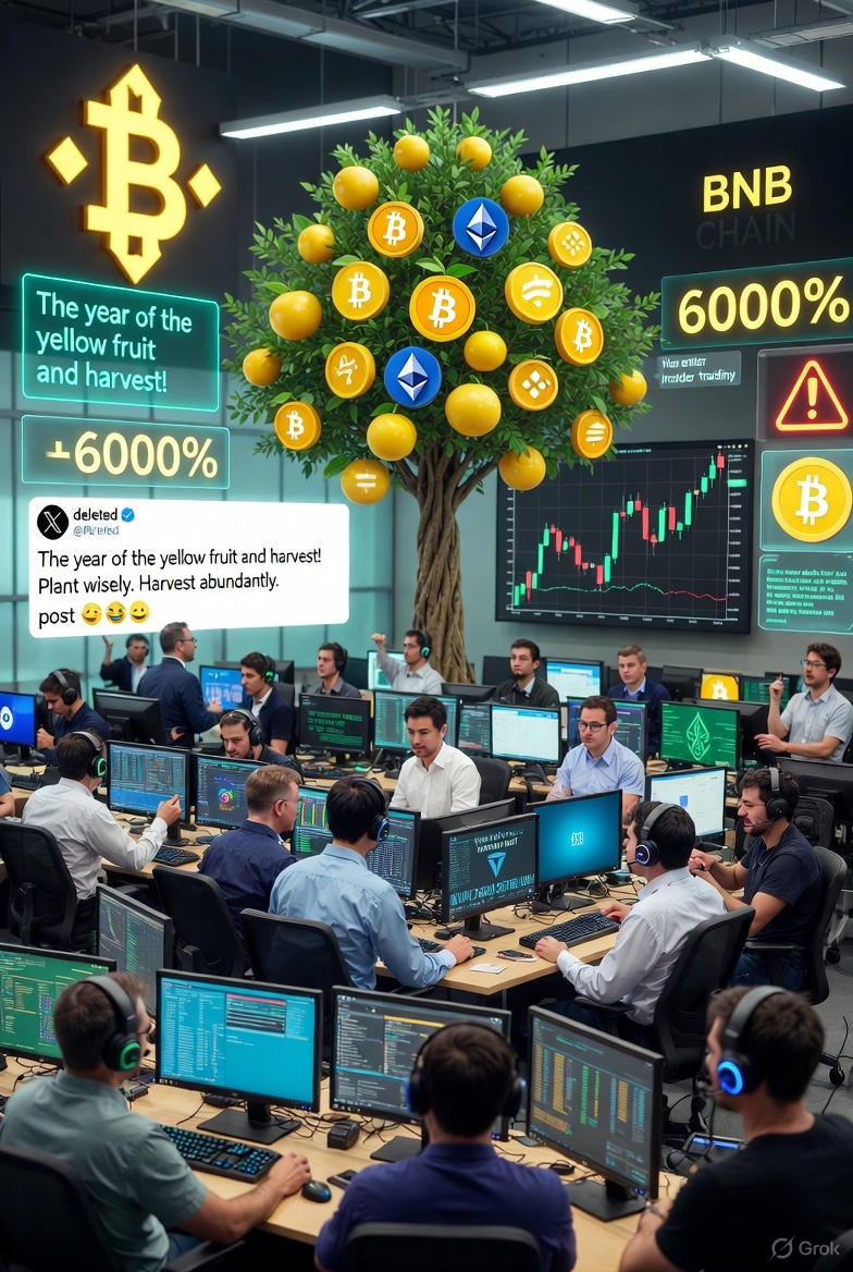 Binance Suspends Employee in Insider Trading Scandal Involving "Year of the Yellow Fruit" Meme Token