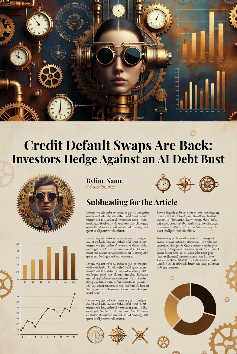 Credit Default Swaps Are Back: Investors Hedge Against an AI Debt Bust