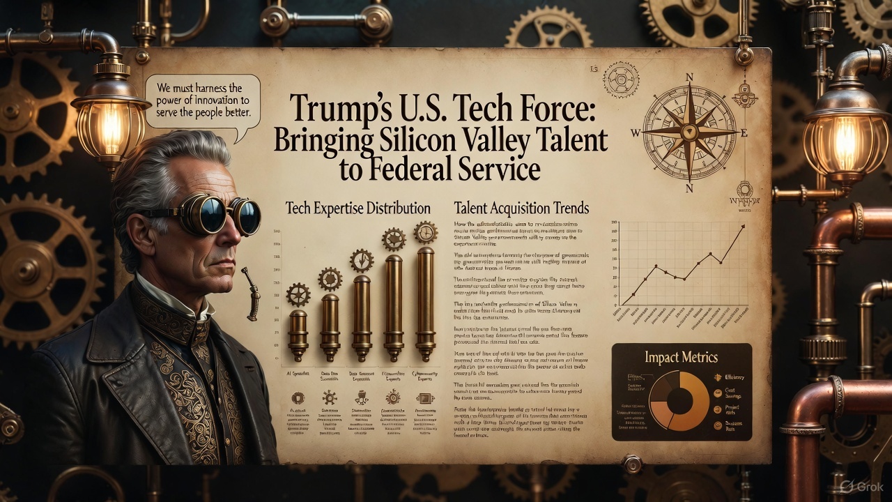 Trump's U.S. Tech Force: Bringing Silicon Valley Talent to Federal Service