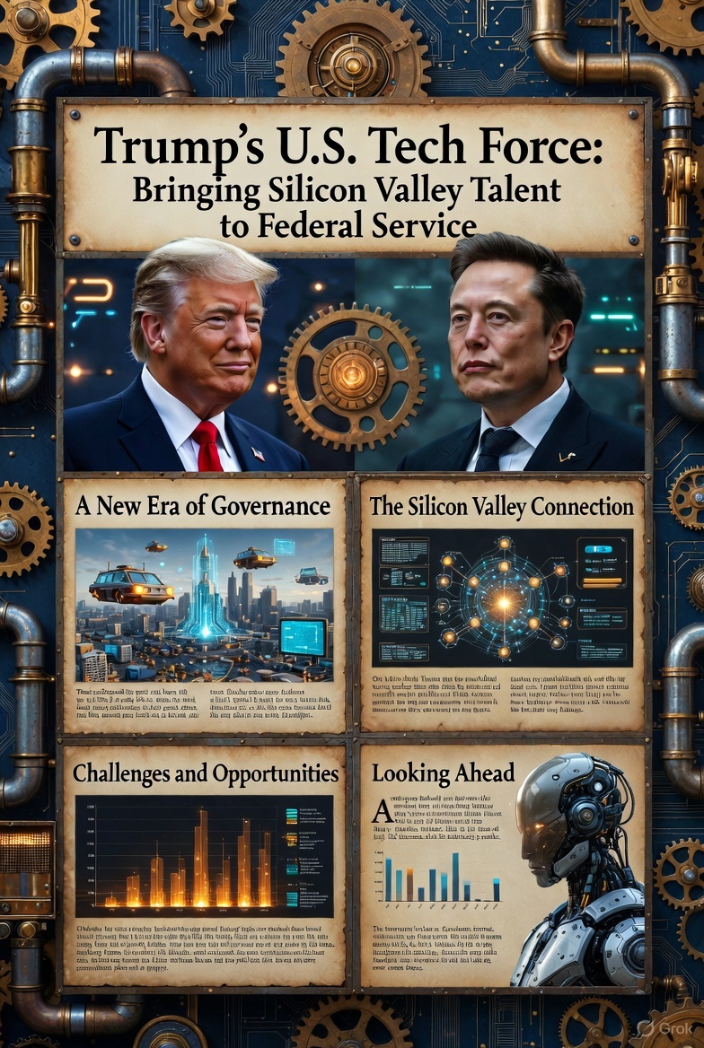 Trump's U.S. Tech Force: Bringing Silicon Valley Talent to Federal Service