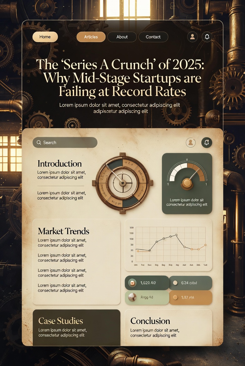 The "Series A Crunch" of 2025: Why Mid-Stage Startups are Failing at Record Rates
