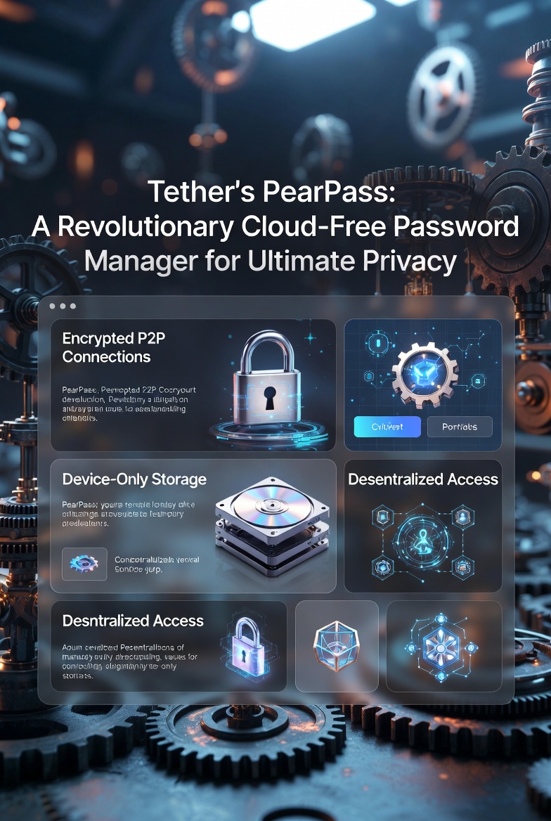Tether's PearPass: A Revolutionary Cloud-Free Password Manager for Ultimate Privacy