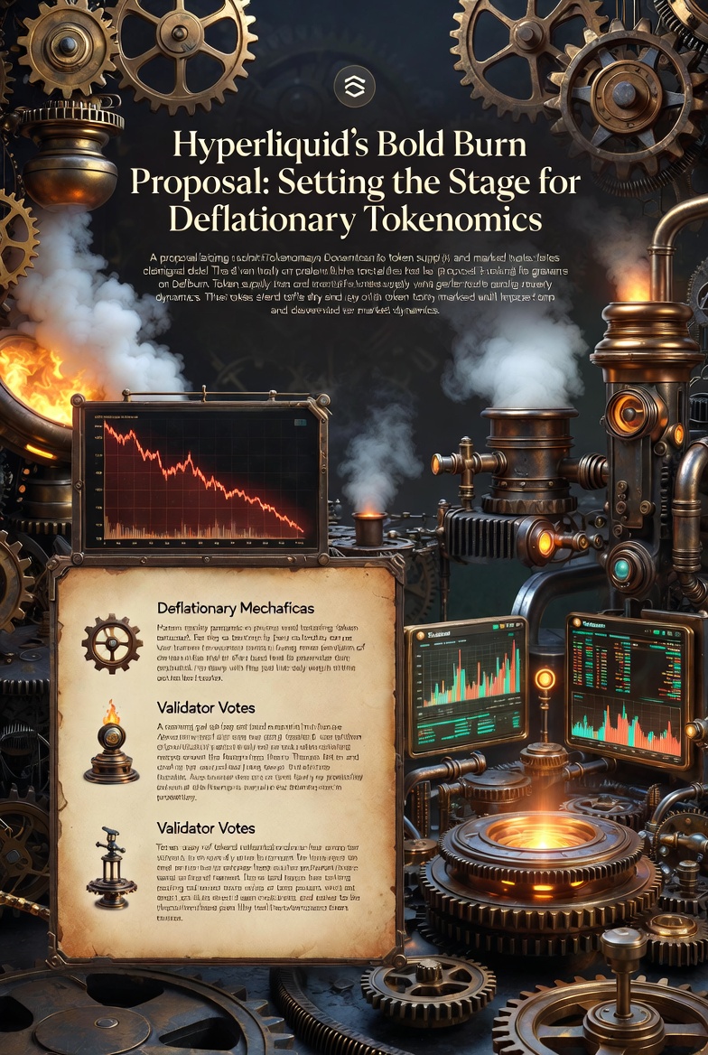 Hyperliquid's Bold Burn Proposal: Setting the Stage for Deflationary Tokenomics