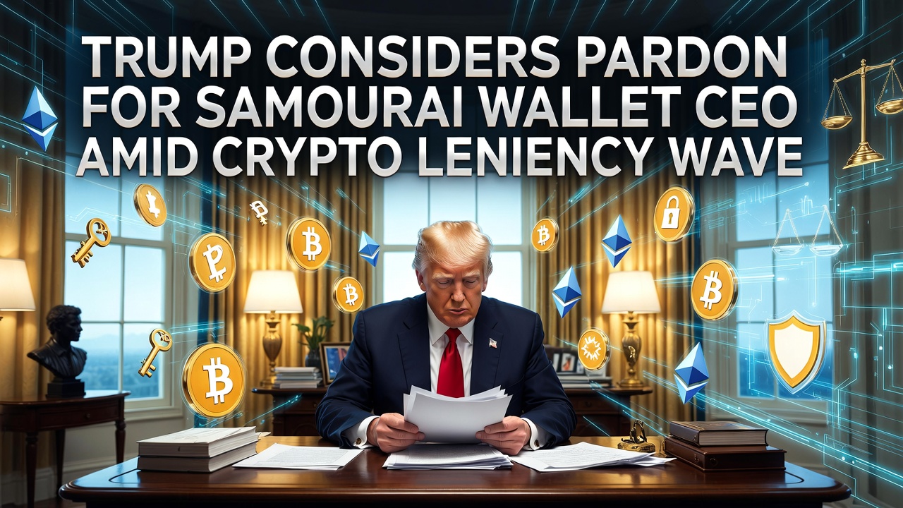 Trump Considers Pardon for Samourai Wallet CEO Amid Crypto Leniency Wave