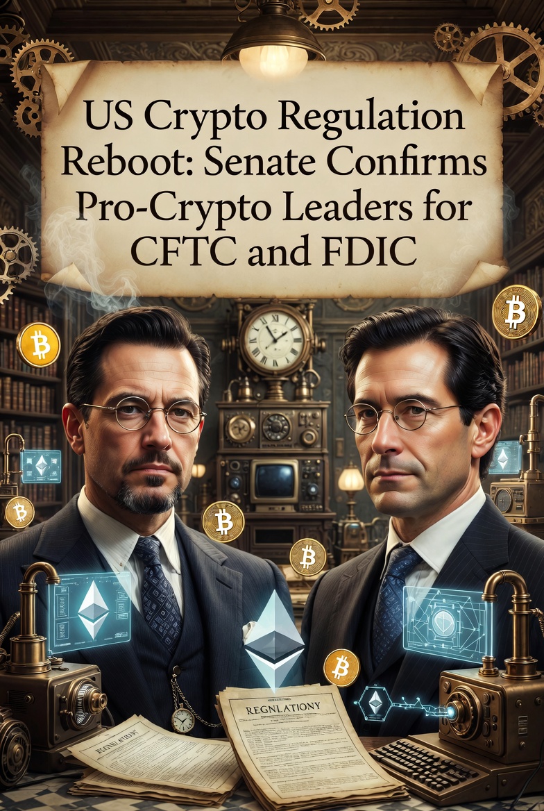 US Crypto Regulation Reboot: Senate Confirms Pro-Crypto Leaders for CFTC and FDIC