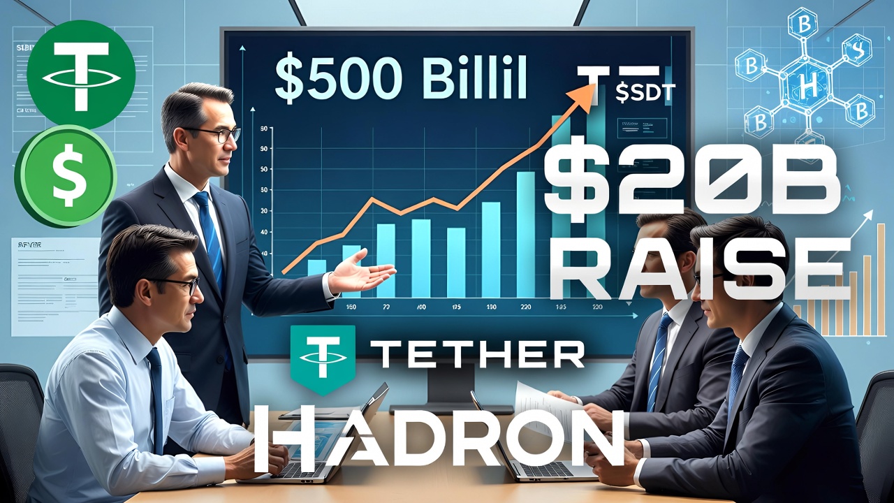 Tether Eyes Up to  Billion Raise at 0 Billion Valuation, Explores Share Buybacks and Tokenization for Liquidity