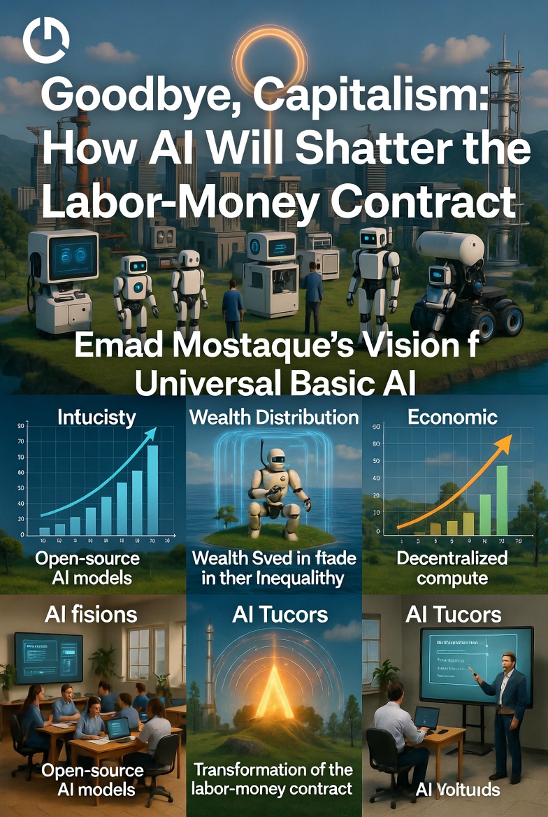 Goodbye, Capitalism: How AI Will Shatter the Labor-Money Contract