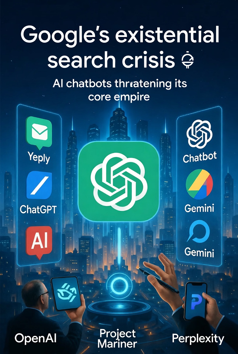 Google's Existential Search Crisis: AI Chatbots Threaten the Core of Its Empire