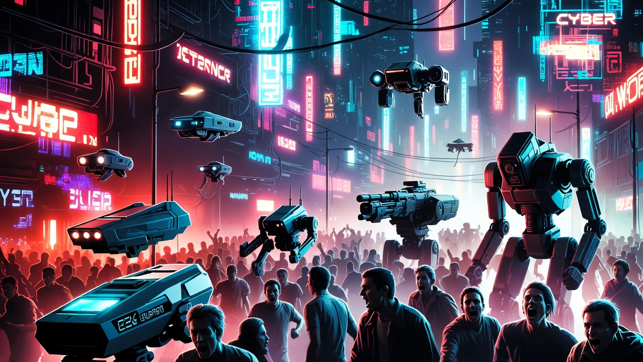 Killer Robots and Mass Riots Due to AI: Europol Paints a Grim Future