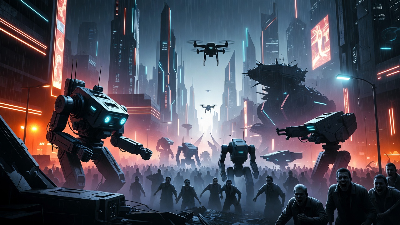 Killer Robots and Mass Riots Due to AI: Europol Paints a Grim Future