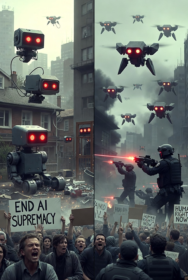 Killer Robots and Mass Riots Due to AI: Europol Paints a Grim Future