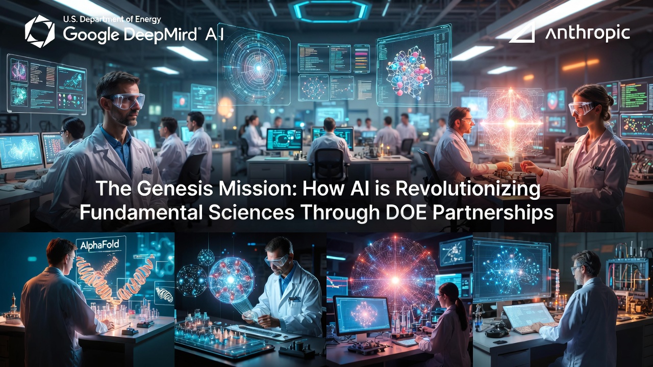 The Genesis Mission: How AI is Revolutionizing Fundamental Sciences Through DOE Partnerships