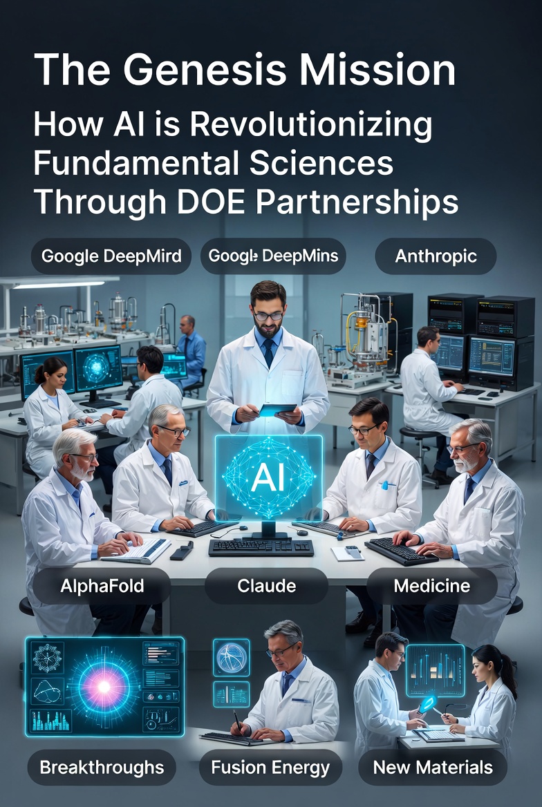 The Genesis Mission: How AI is Revolutionizing Fundamental Sciences Through DOE Partnerships
