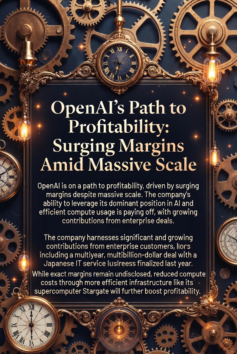 OpenAI's Path to Profitability: Surging Margins Amid Massive Scale