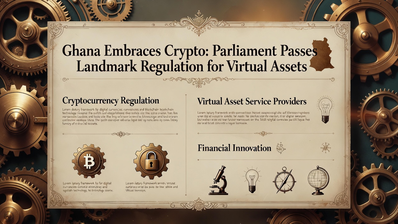 Ghana Embraces Crypto: Parliament Passes Landmark Regulation for Virtual Assets