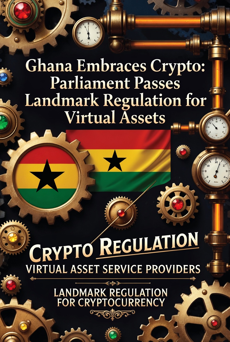 Ghana Embraces Crypto: Parliament Passes Landmark Regulation for Virtual Assets