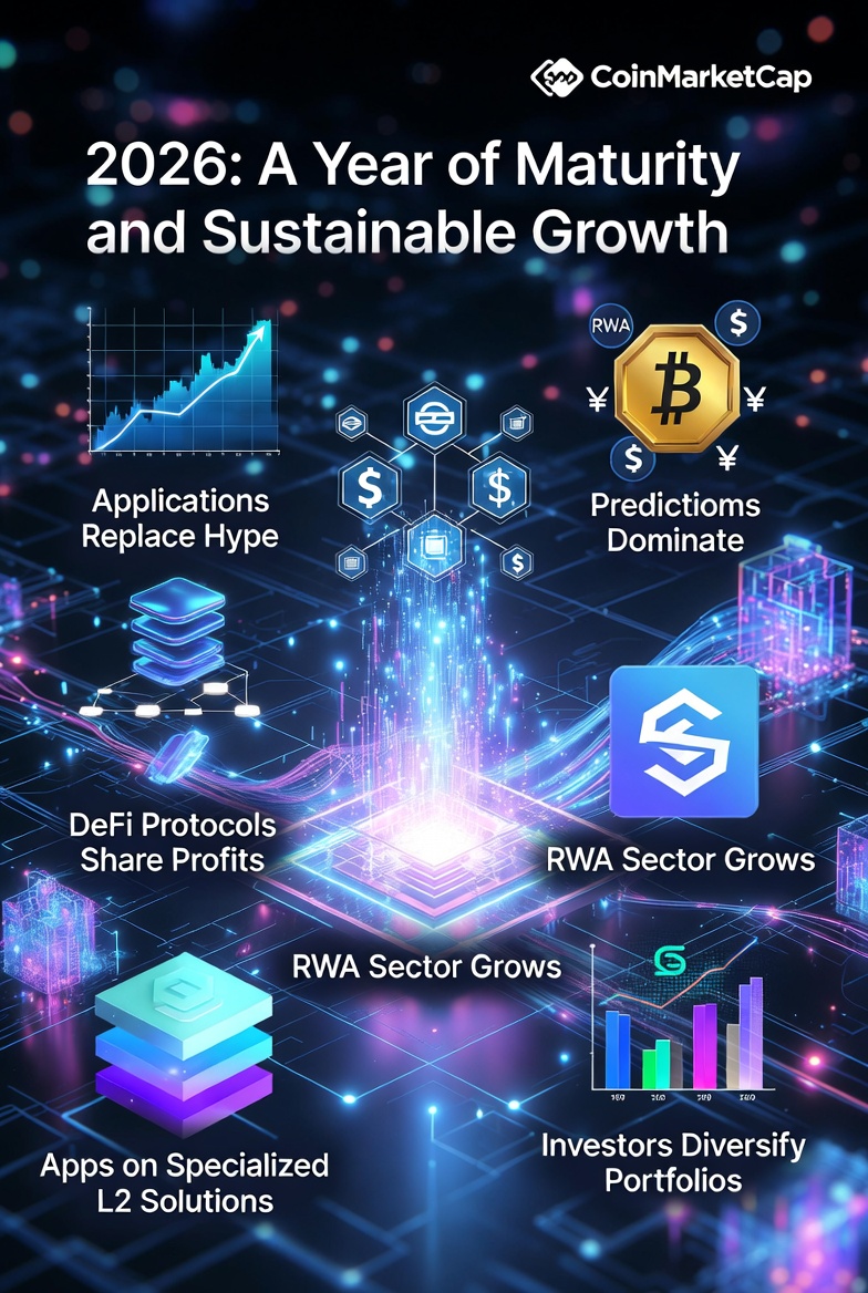 CoinMarketCap's 2026 Crypto Forecast: A Year of Maturity and Sustainable Growth