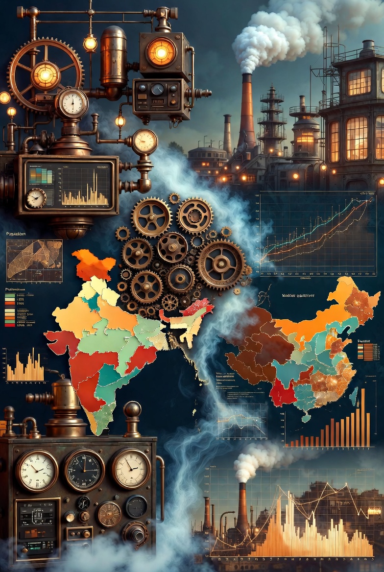 Diverging Demographic Destinies: India's Rising Workforce vs. China's Shrinking Labor Pool