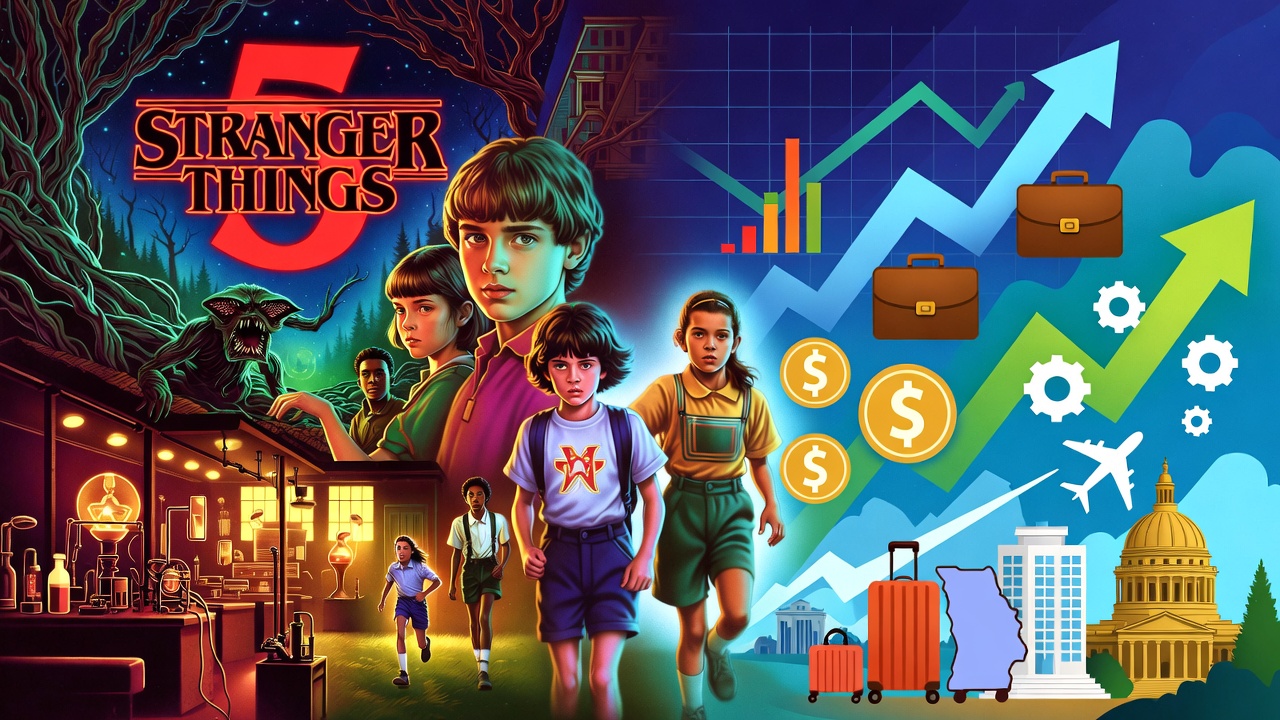Stranger Things: Netflix's Supernatural Saga Fuels <img.4 Billion Economic Surge in the US