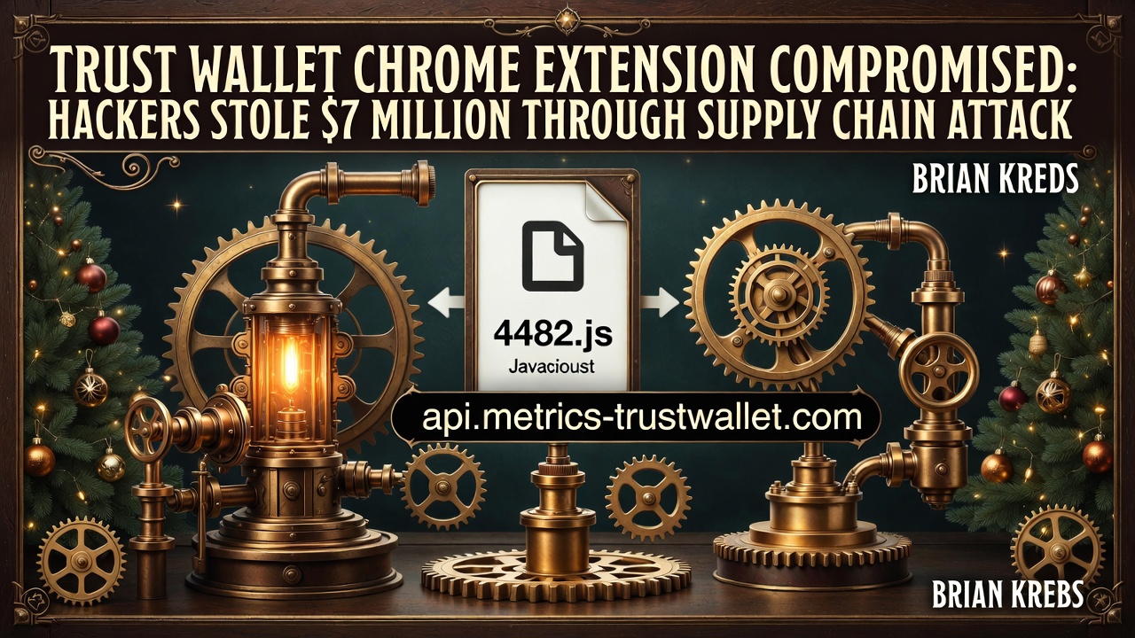 Trust Wallet Chrome Extension Compromised:  Million Stolen in Sophisticated Supply Chain Attack