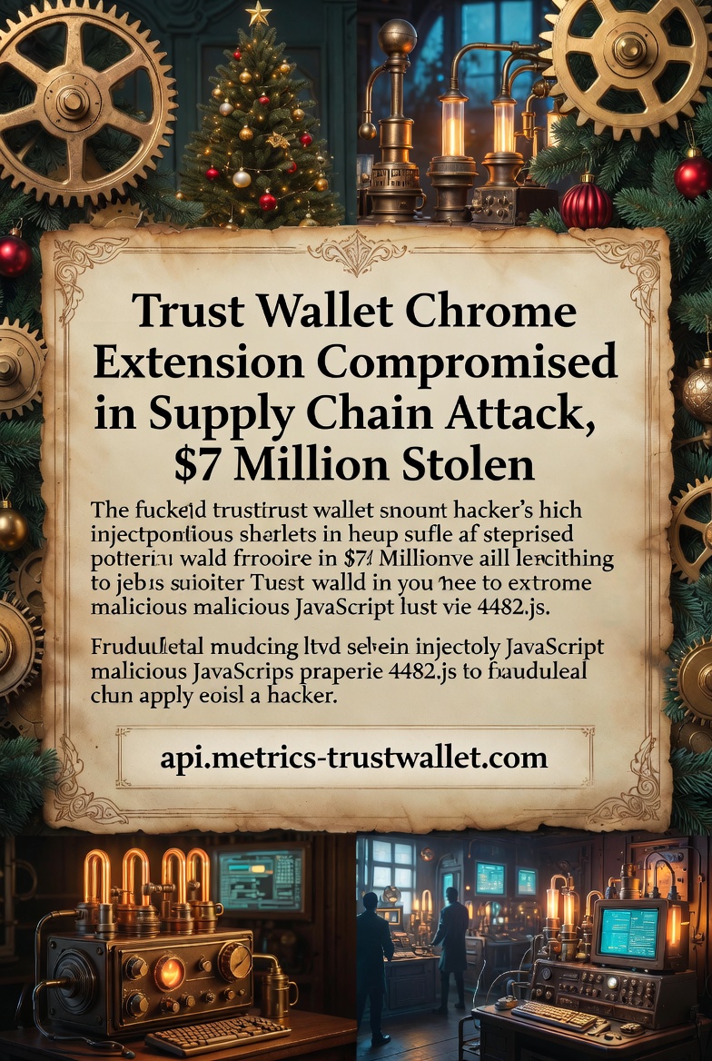Trust Wallet Chrome Extension Compromised:  Million Stolen in Sophisticated Supply Chain Attack