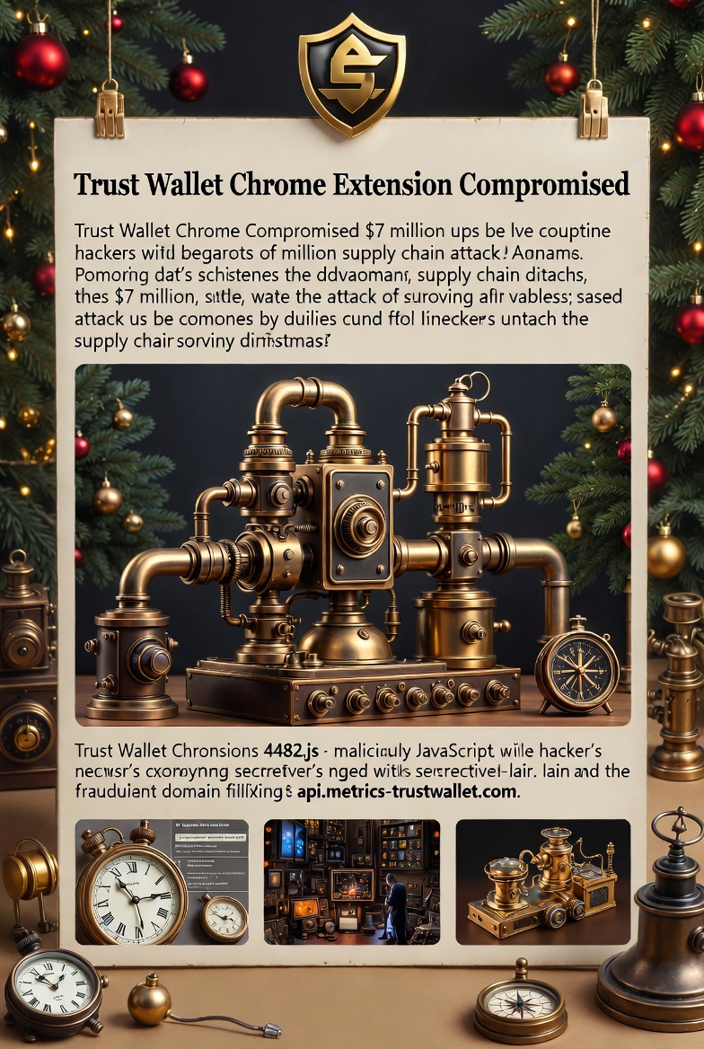 Trust Wallet Chrome Extension Compromised:  Million Stolen in Sophisticated Supply Chain Attack