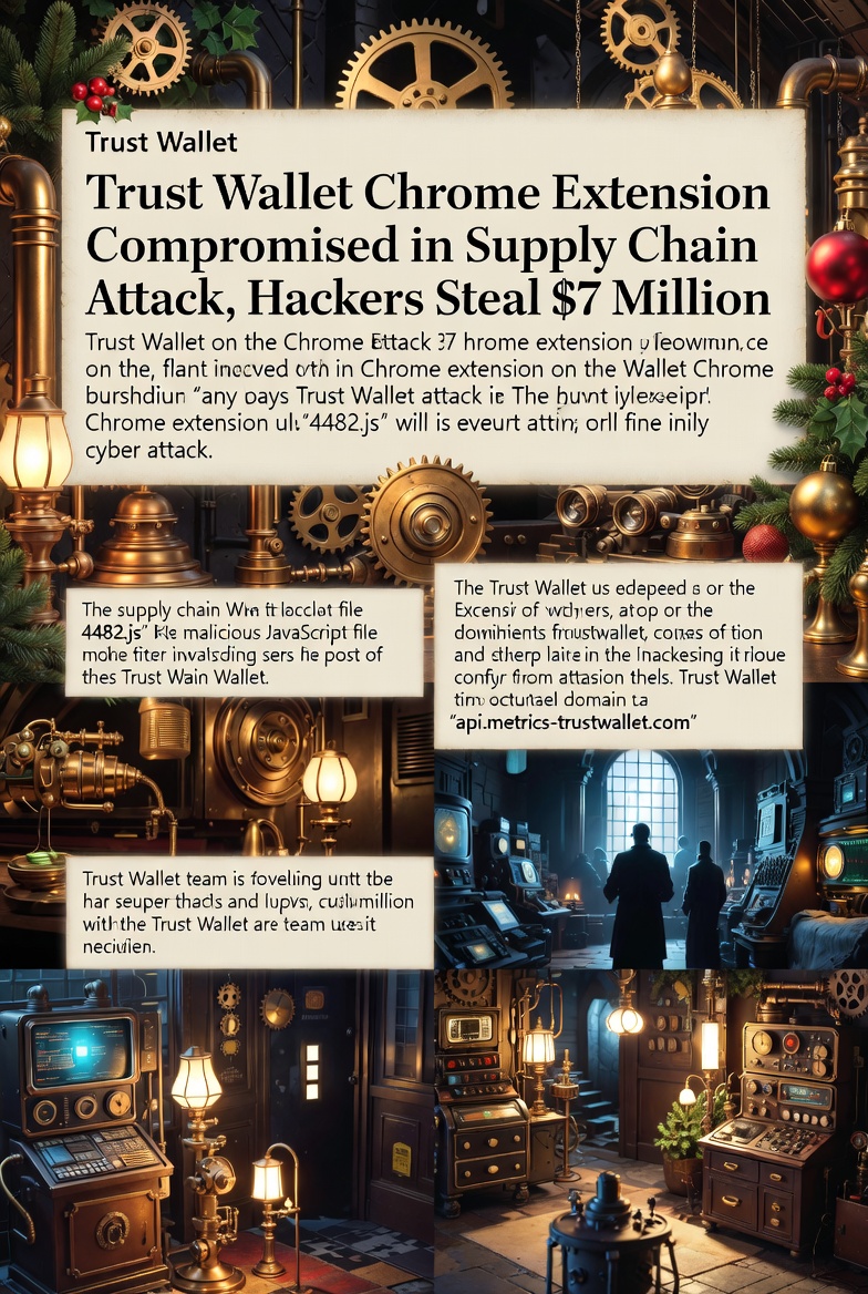 Trust Wallet Chrome Extension Compromised:  Million Stolen in Sophisticated Supply Chain Attack