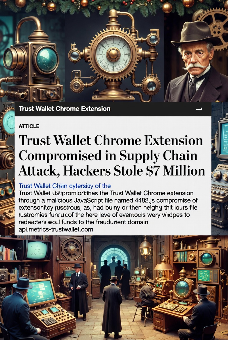 Trust Wallet Chrome Extension Compromised:  Million Stolen in Sophisticated Supply Chain Attack