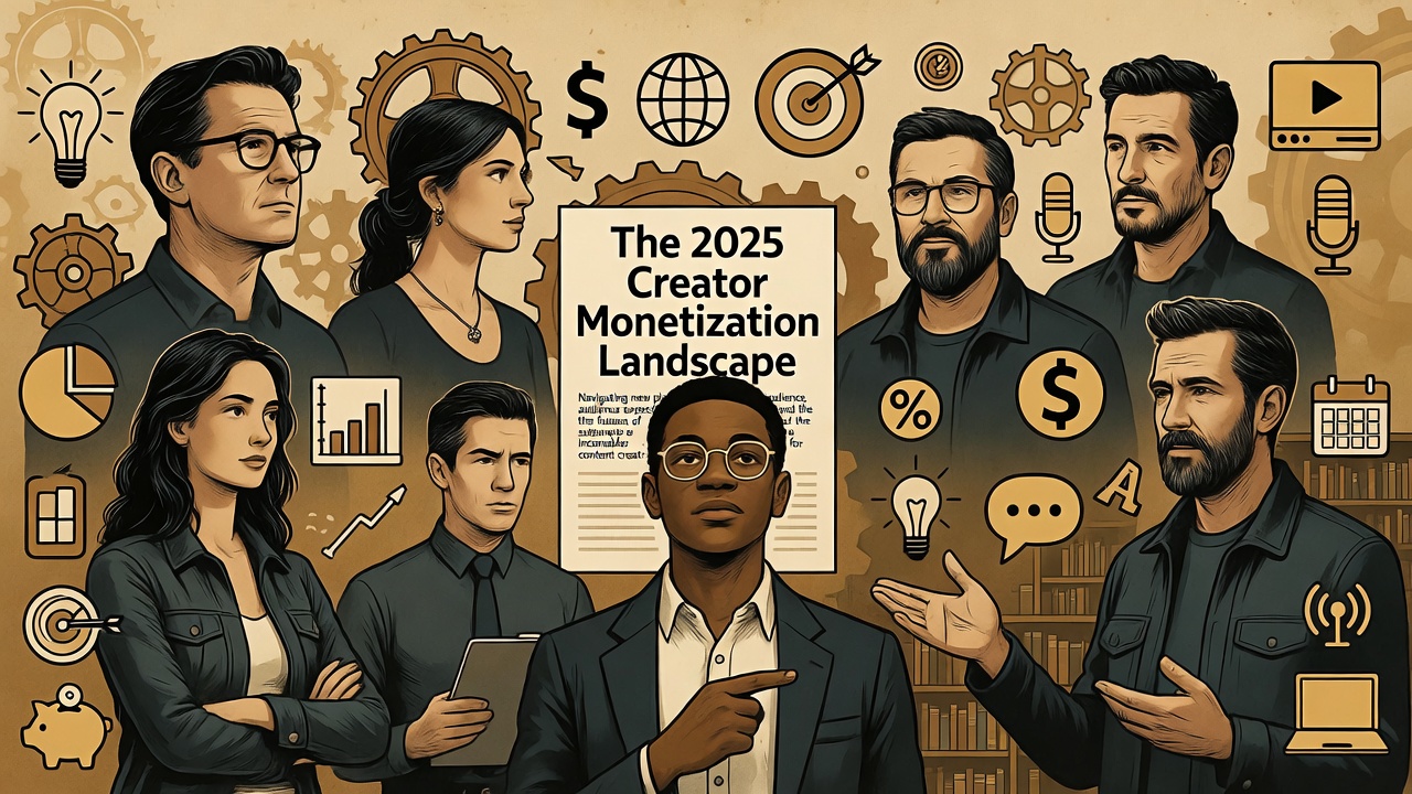 The 2025 Creator Monetization Landscape: Insights from a Key Survey and Broader Trends