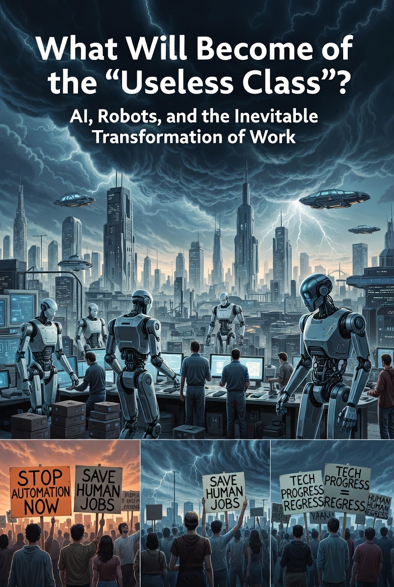 What Will Become of the "Useless Class"? AI, Robots, and the Inevitable Transformation of Work