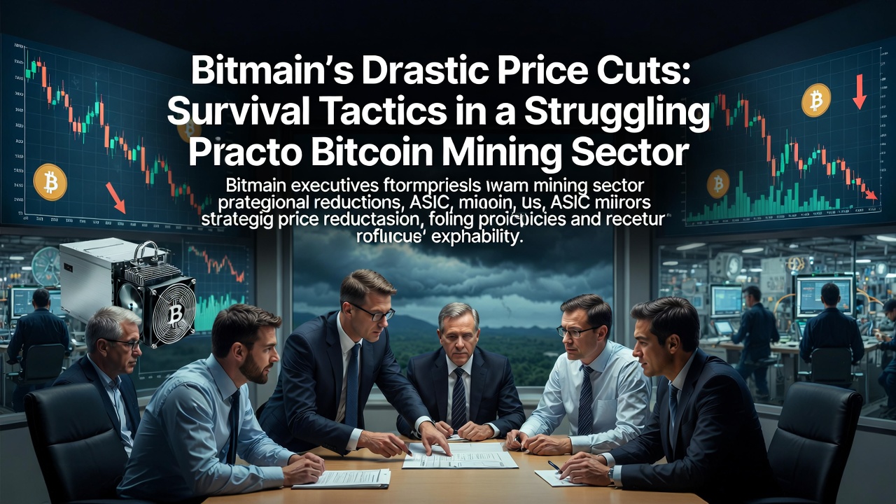 Bitmain's Drastic Price Cuts: Survival Tactics in a Struggling Bitcoin Mining Sector