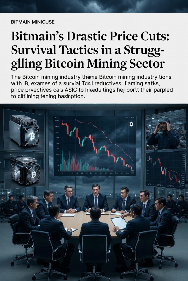 Bitmain's Drastic Price Cuts: Survival Tactics in a Struggling Bitcoin Mining Sector