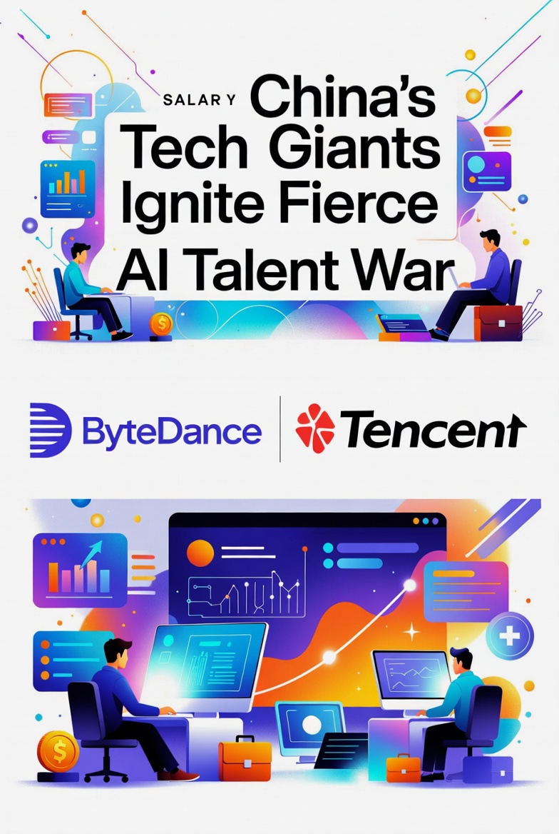 China's Tech Giants Ignite Fierce AI Talent War with Sky-High Bonuses and Poaching