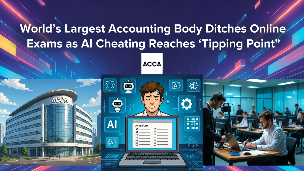 World's Largest Accounting Body Ditches Online Exams as AI Cheating Reaches 'Tipping Point'