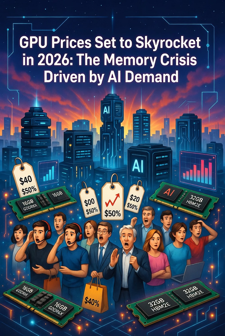 GPU Prices Set to Skyrocket in 2026: The Memory Crisis Driven by AI Demand