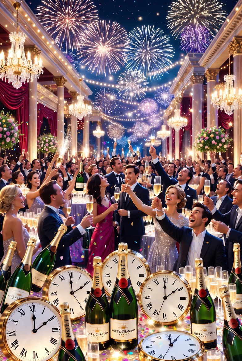 Champagne and the Stroke of Midnight: How Moët & Chandon Engineered a Global New Year's Ritual