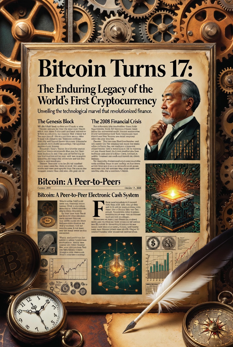 Bitcoin Turns 17: The Enduring Legacy of the World's First Cryptocurrency