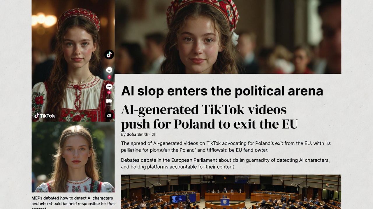 AI Slop Enters the Political Arena: Fake TikTok Videos Push for Poland's EU Exit