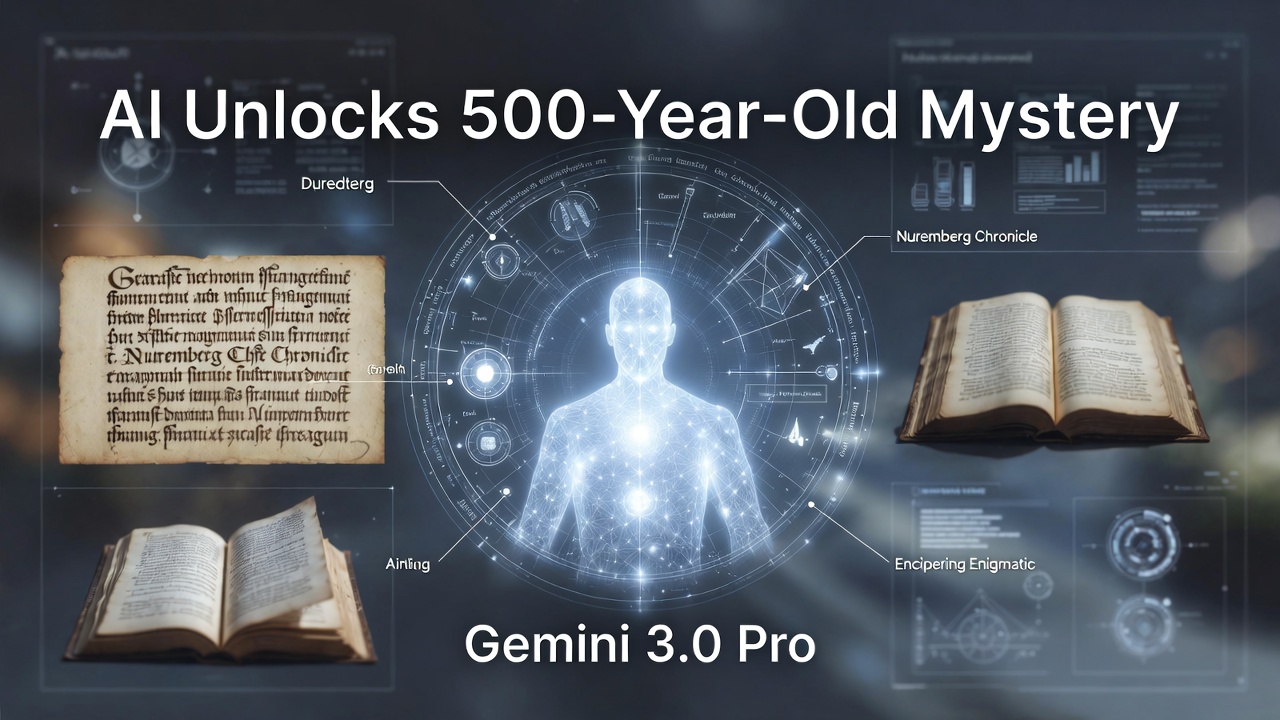 AI Unlocks 500-Year-Old Mystery: Gemini 3.0 Pro Deciphers Enigmatic Notes in the Nuremberg Chronicle