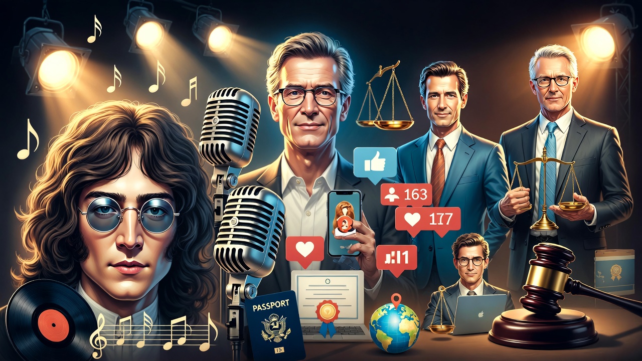 From Lennon to Likes: The O-1B Visa's Shift from Rock Icons to Digital Divas