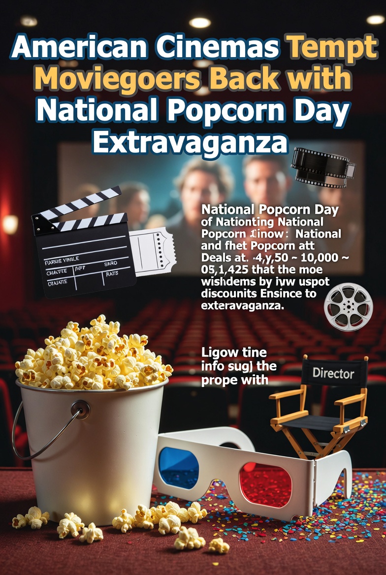 American Cinemas Tempt Moviegoers Back with National Popcorn Day Extravaganza