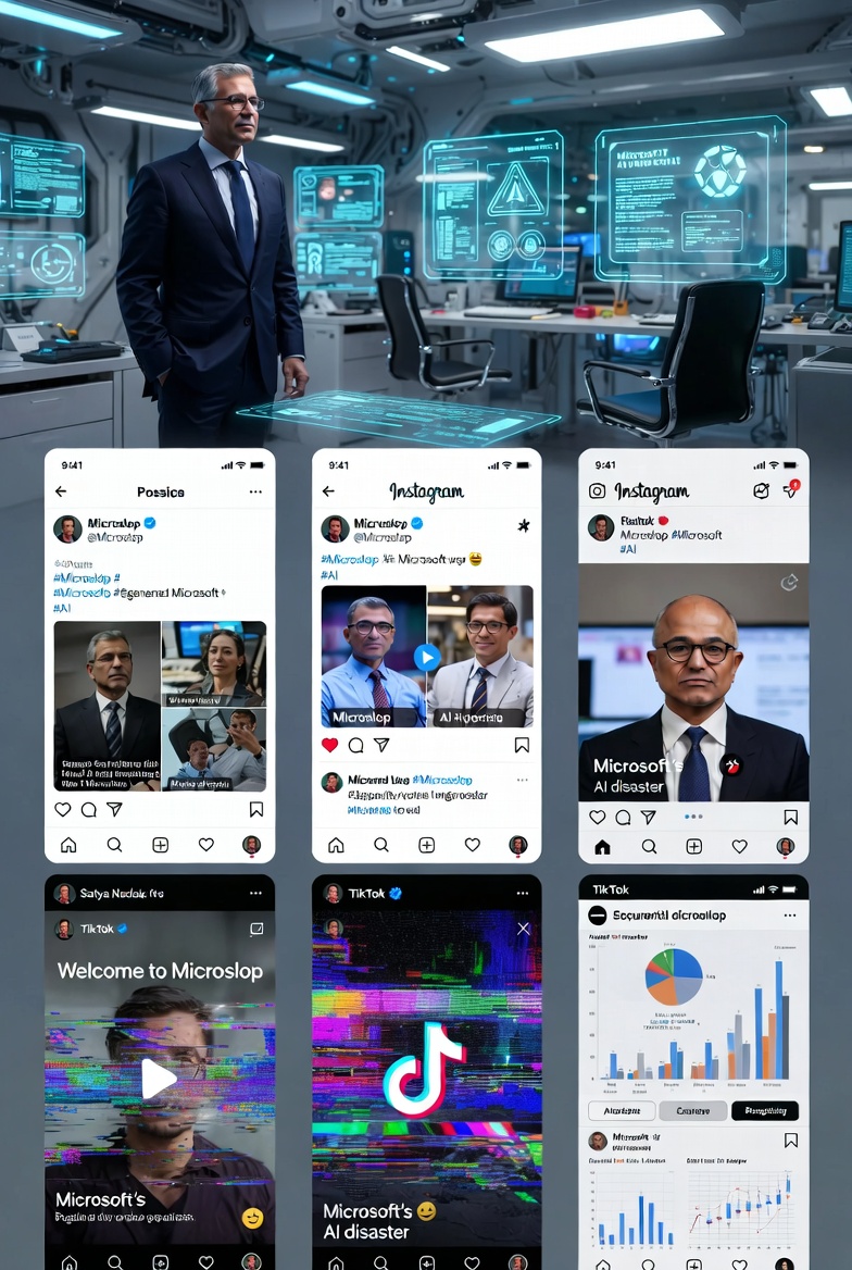 Microsoft's AI Advocacy Backfires: The Rise of 'Microslop' and Growing User Backlash