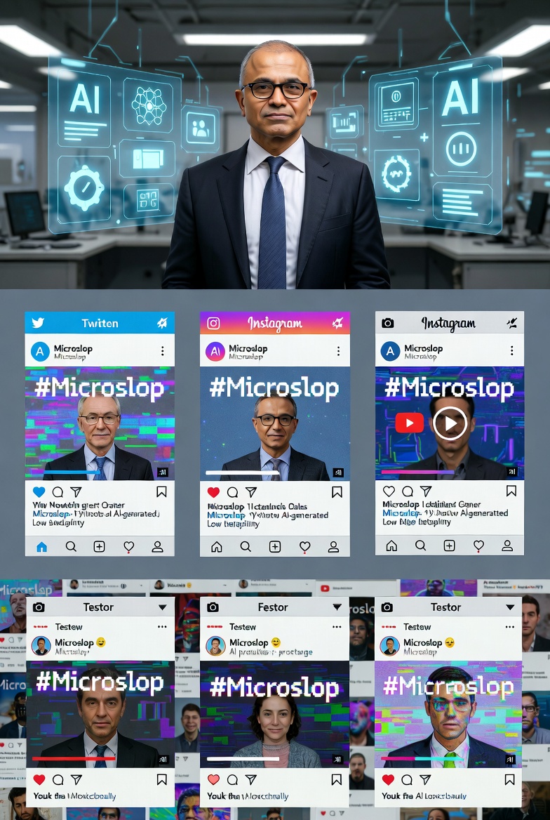 Microsoft's AI Advocacy Backfires: The Rise of 'Microslop' and Growing User Backlash