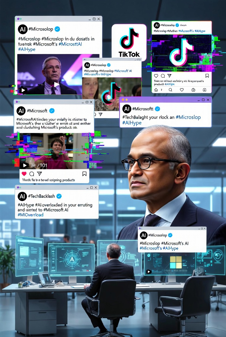 Microsoft's AI Advocacy Backfires: The Rise of 'Microslop' and Growing User Backlash