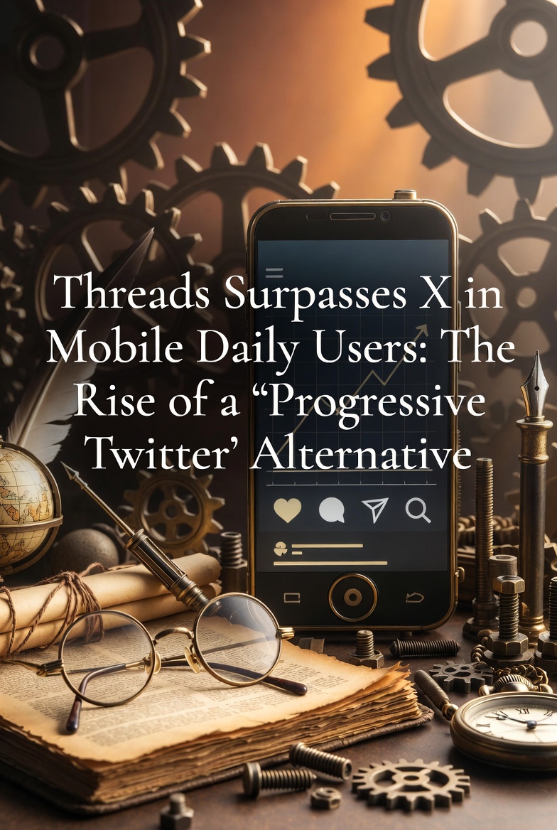 Threads Surpasses X in Mobile Daily Users: The Rise of a "Progressive Twitter" Alternative