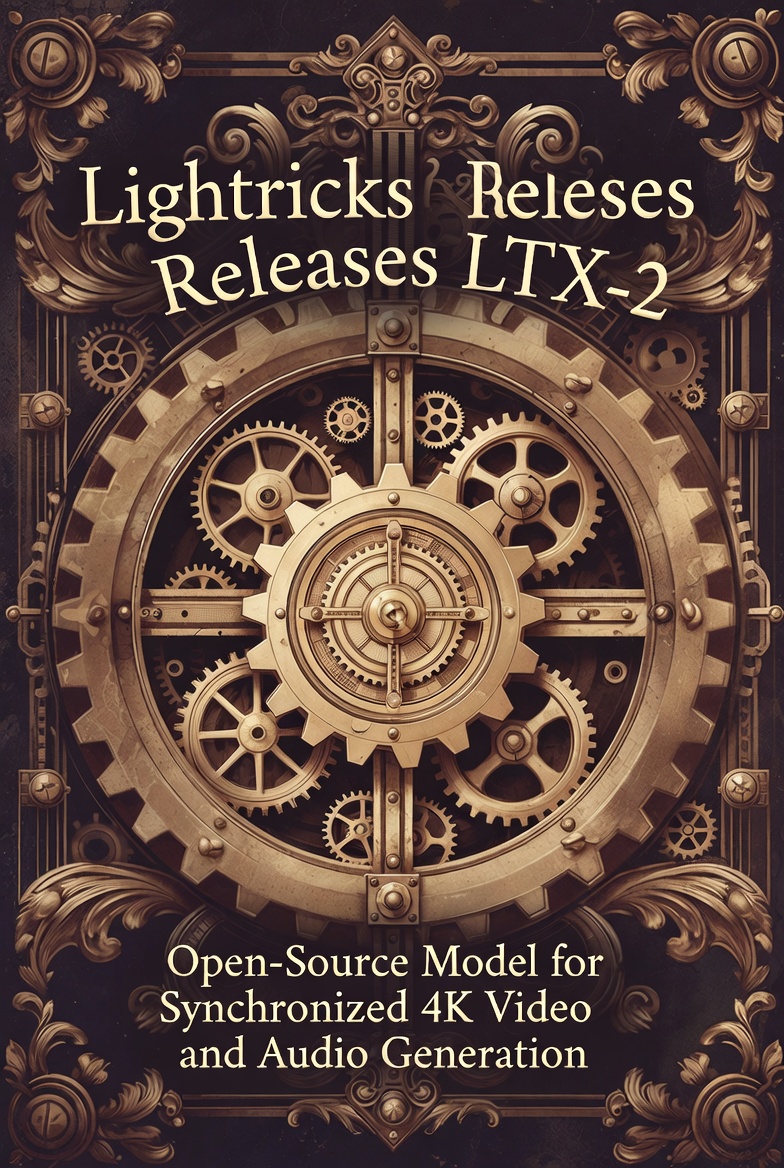 Lightricks Releases LTX-2: The First Open-Source Model for Synchronized 4K Video and Audio Generation